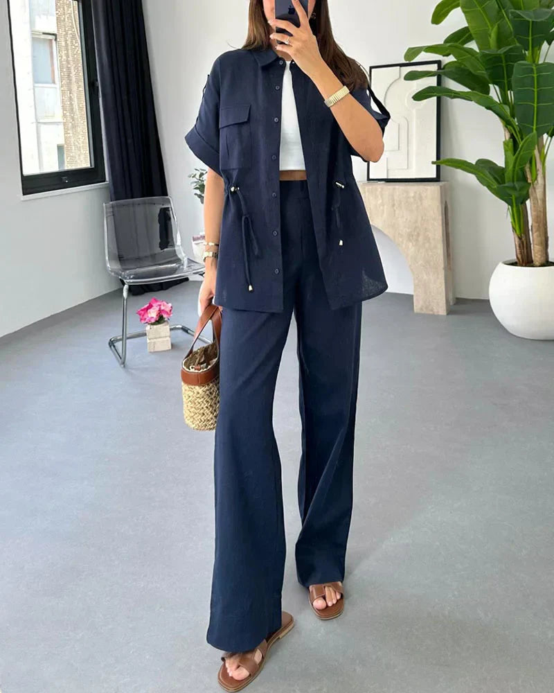 Anoura – 2-teiliges Relaxed Fit Sommer-Set