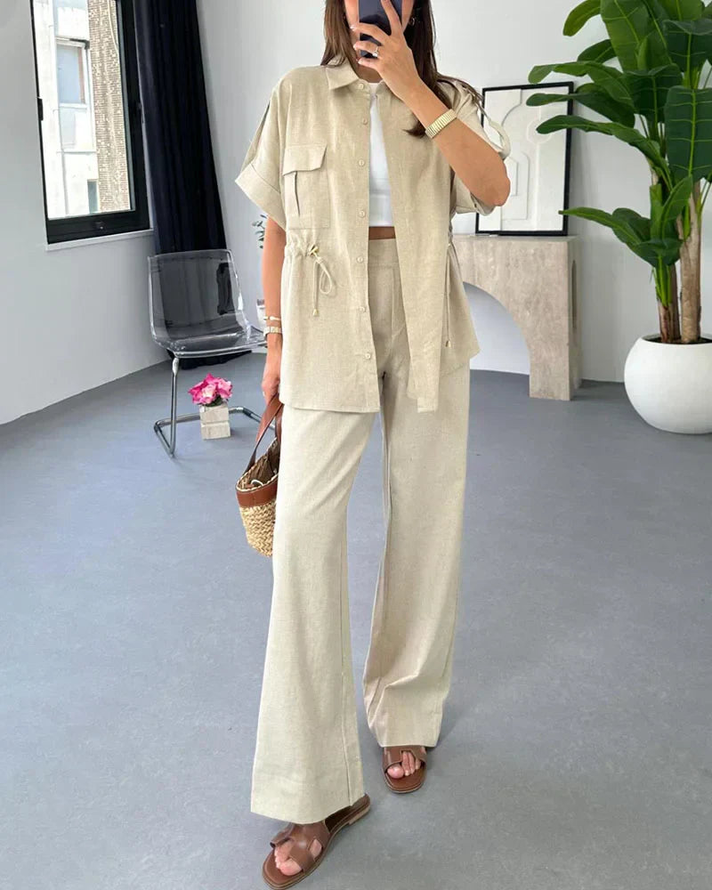 Anoura – 2-teiliges Relaxed Fit Sommer-Set