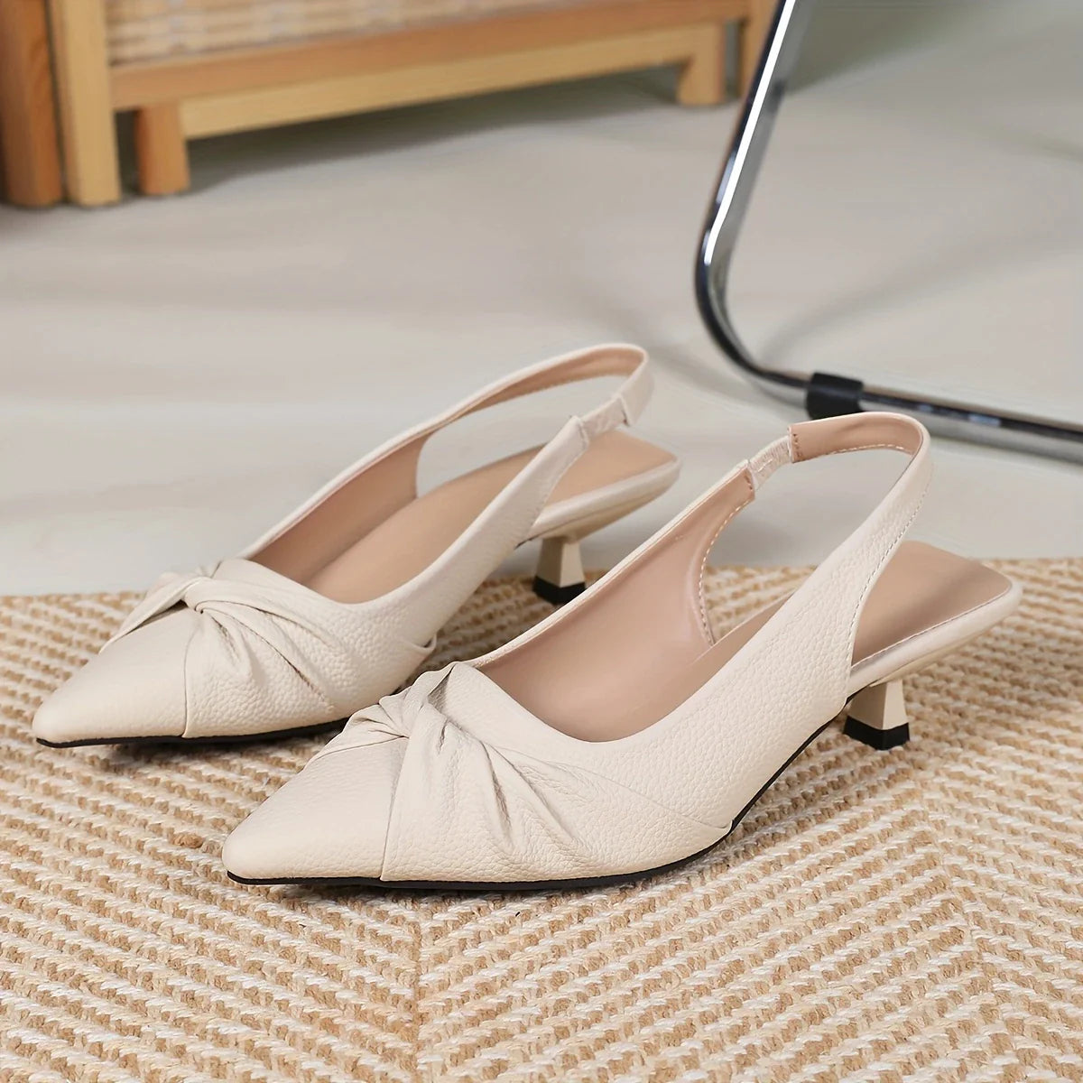 Osyndra – Elegante Slingback-Pumps mit spitzer Spitze