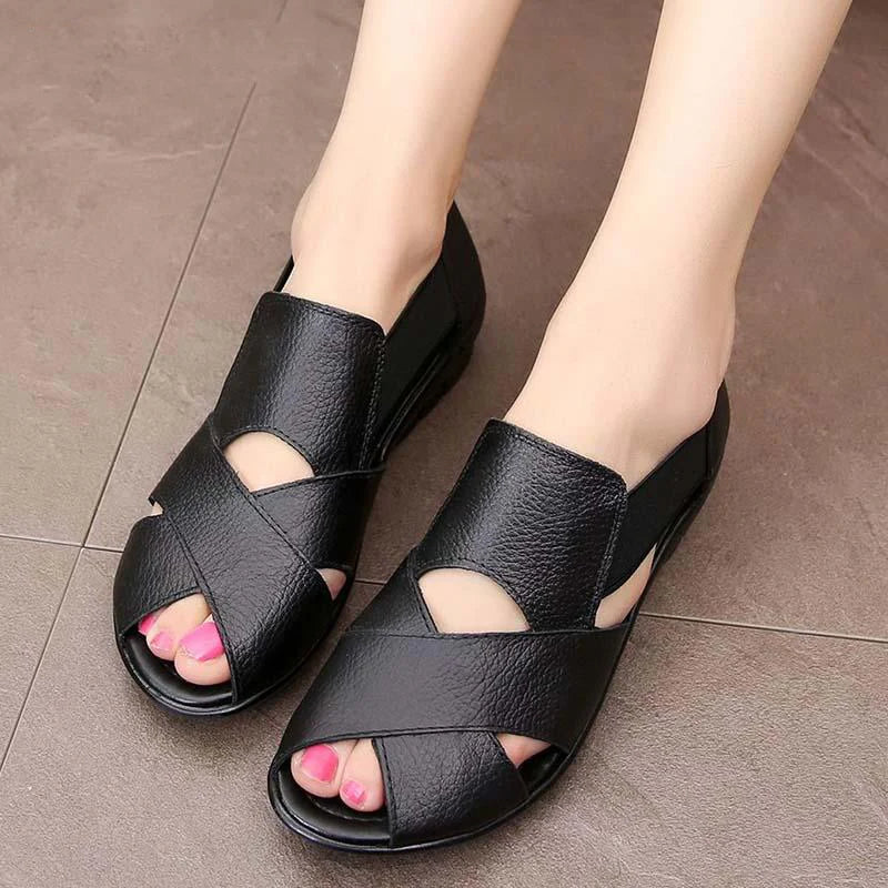 Briellaine – Bequeme Damen-Sandalen aus Leder