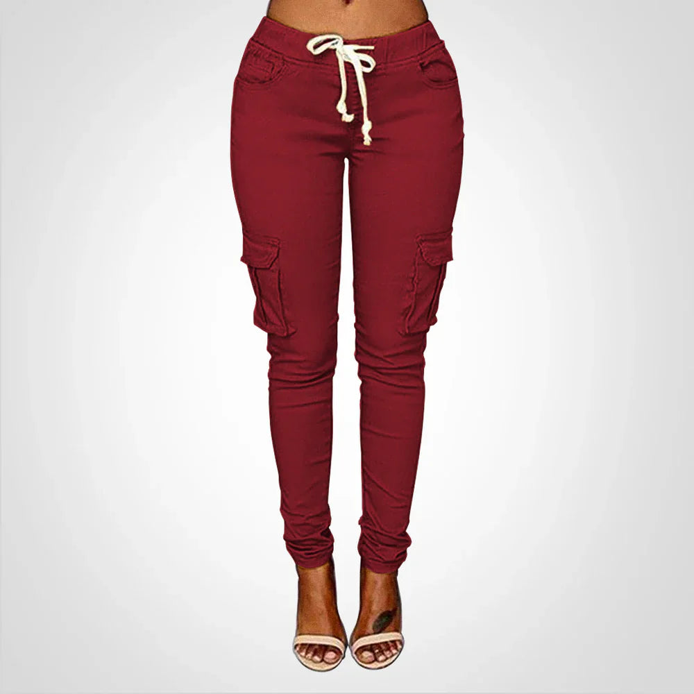 Fiela – Stylische Slim-Fit-Cargohose