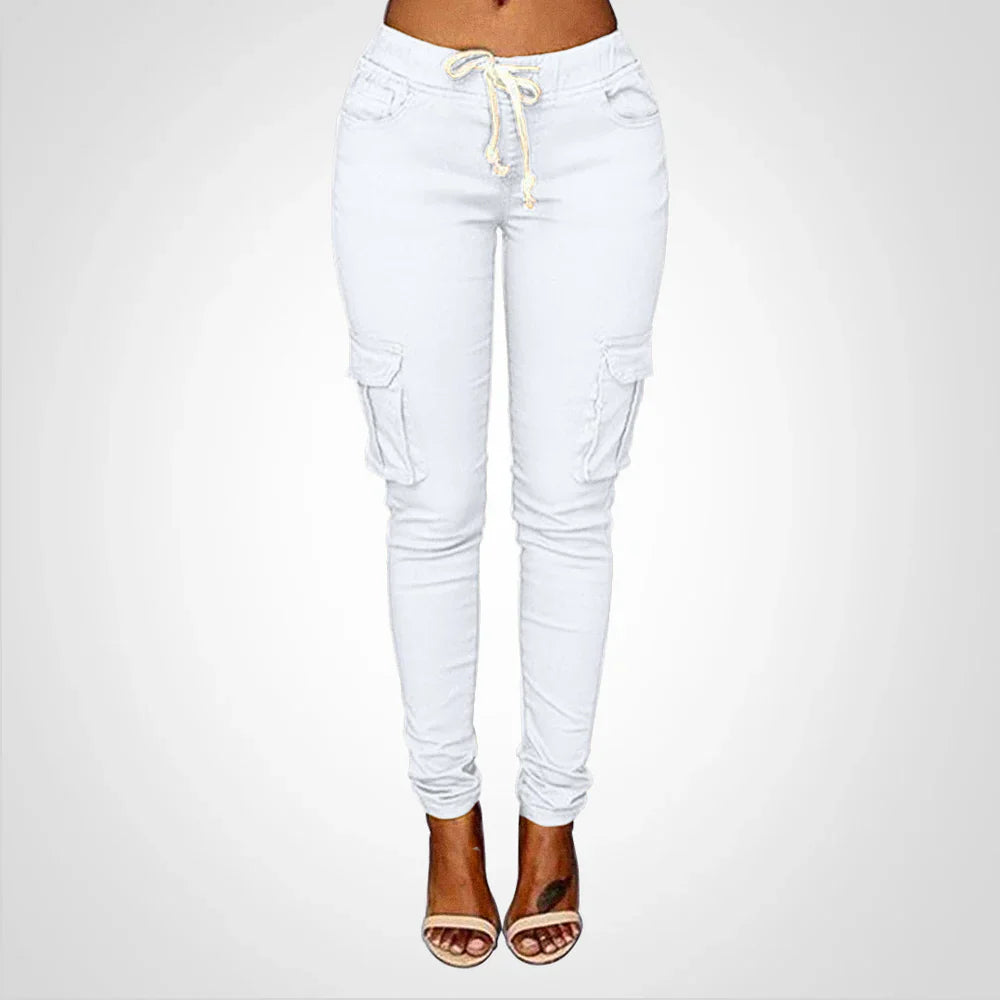 Fiela – Stylische Slim-Fit-Cargohose