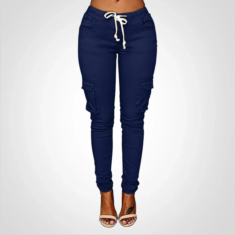Fiela – Stylische Slim-Fit-Cargohose