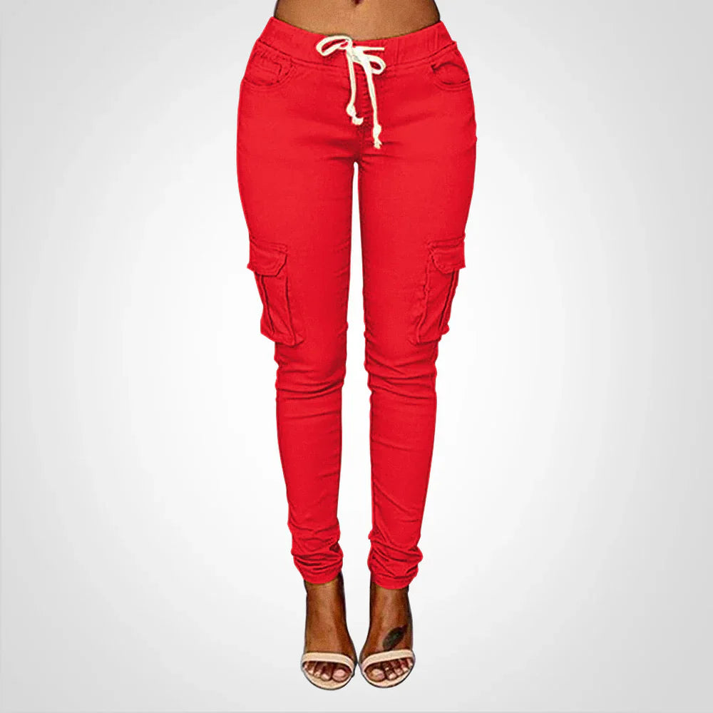 Fiela – Stylische Slim-Fit-Cargohose