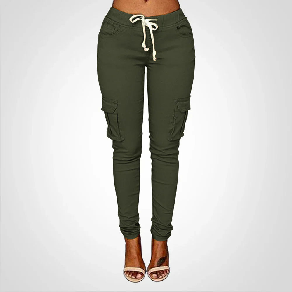 Fiela – Stylische Slim-Fit-Cargohose