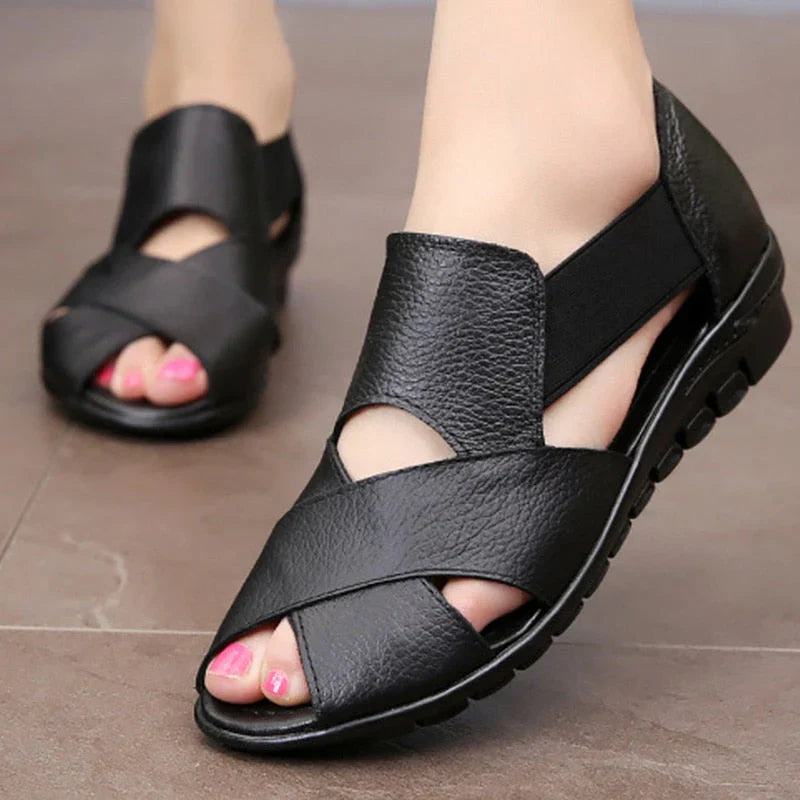 Briellaine – Bequeme Damen-Sandalen aus Leder