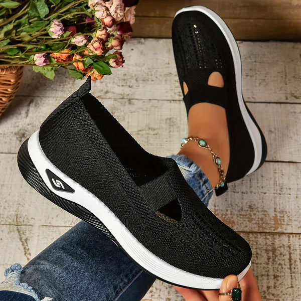 Enoia – Atmungsaktive Damen-Sneaker aus Strick