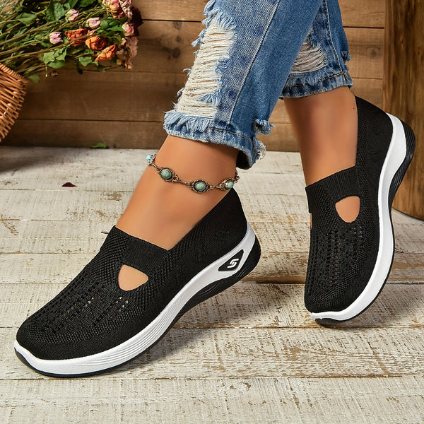 Enoia – Atmungsaktive Damen-Sneaker aus Strick