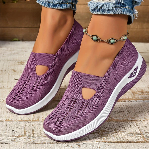 Enoia – Atmungsaktive Damen-Sneaker aus Strick