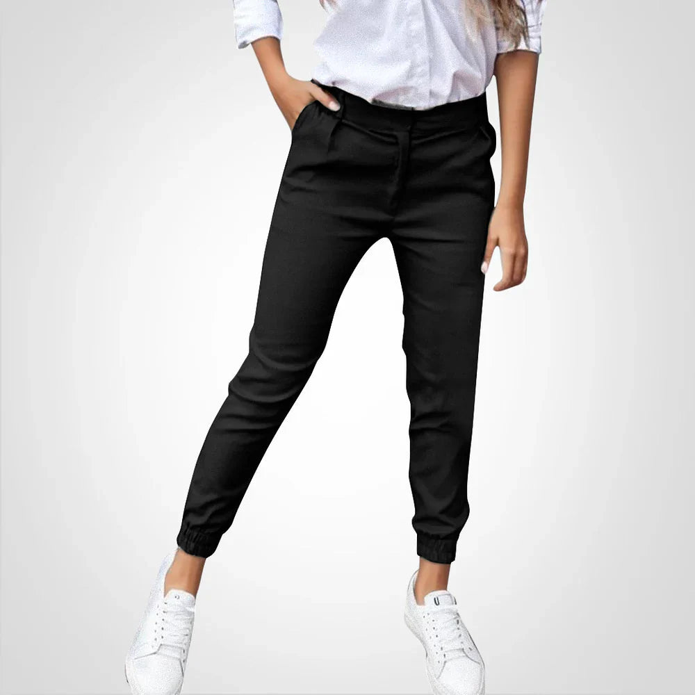 Mello – Stylische Tapered Fit Hose