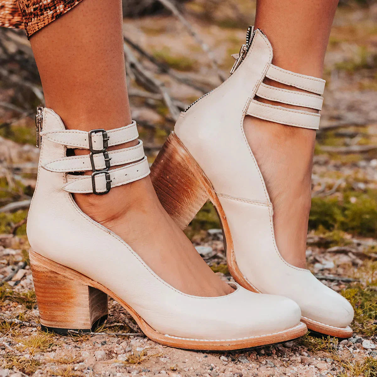 Neda - Stilvolle Pumps mit Knöchelriemen