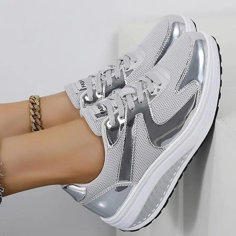 Elysiane – Damen-Sneaker mit klobiger Plateausohle