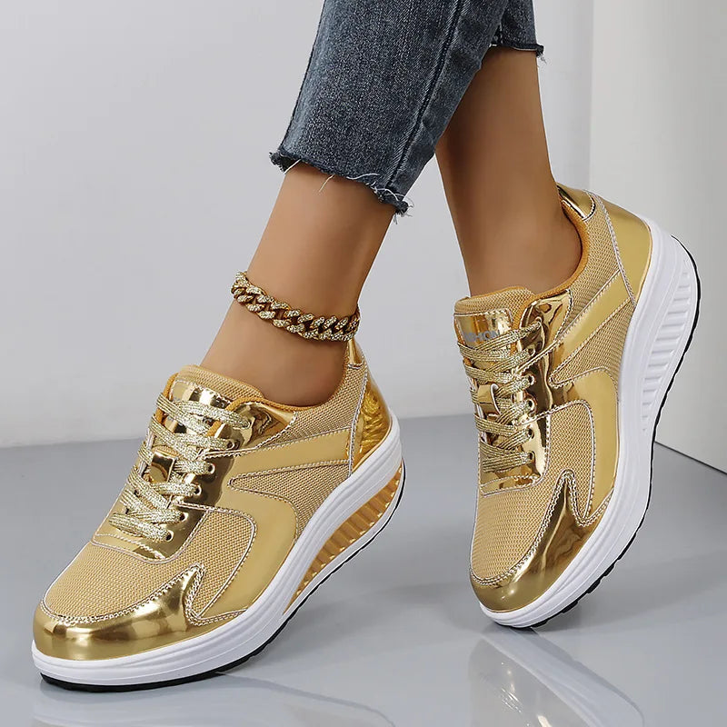 Elysiane – Damen-Sneaker mit klobiger Plateausohle