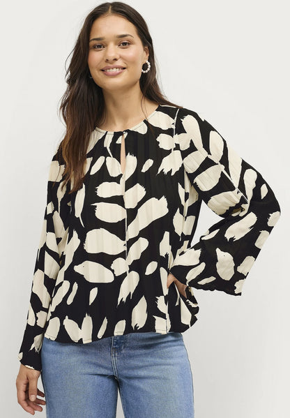 GABRIELLE - Bluse - Schwarz