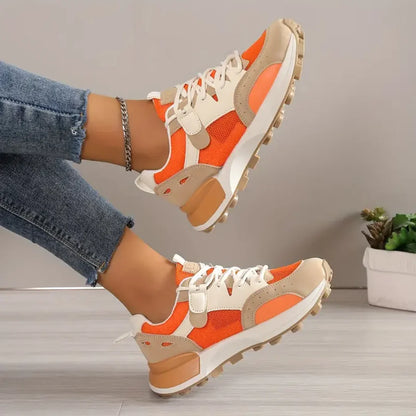 Demora – Chunky Mesh-Sneaker mit Farbblockdesign