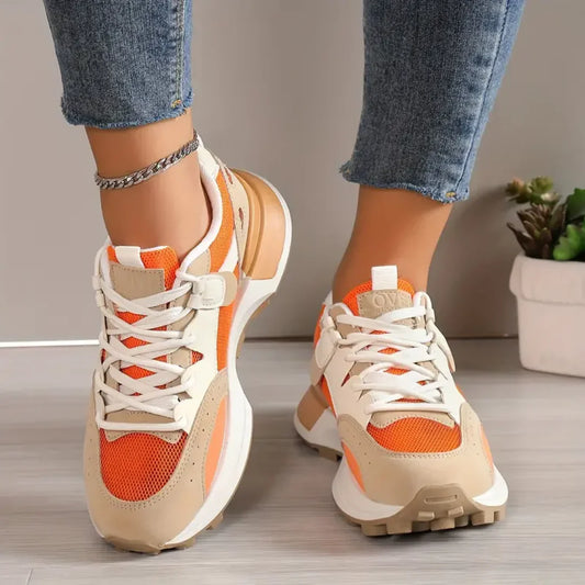 Demora – Chunky Mesh-Sneaker mit Farbblockdesign