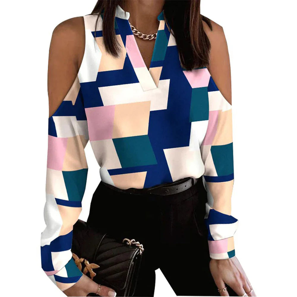 Faelinne – Elegante Bluse mit schulterfreiem Schnitt