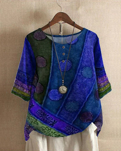 Marvelo – Bunte Boho-Bluse