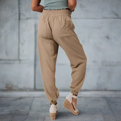 Shekira – Leichte Damen-Jogginghose mit Kordelzug