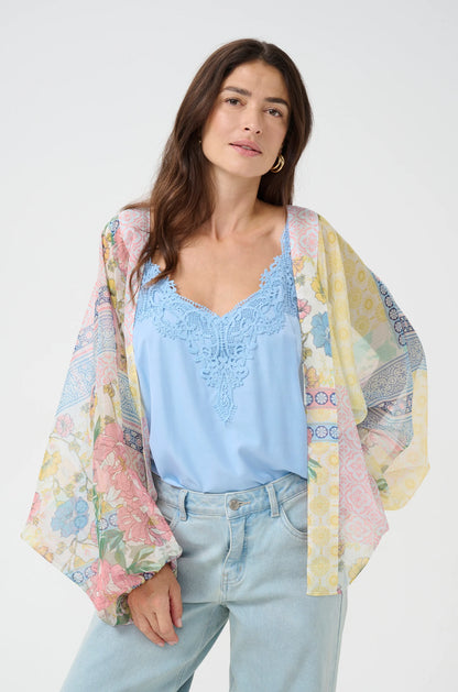 LINDA - Leichte Bluse - Geblümt