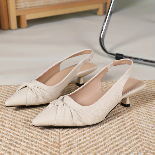 Osyndra – Elegante Slingback-Pumps mit spitzer Spitze