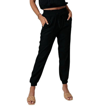 Shekira – Leichte Damen-Jogginghose mit Kordelzug