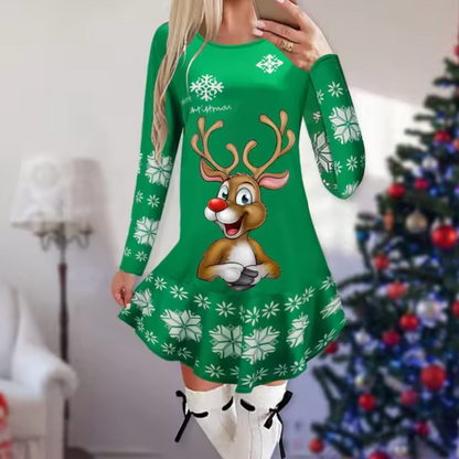 Sally - Kleid mit Weihnachtsthema