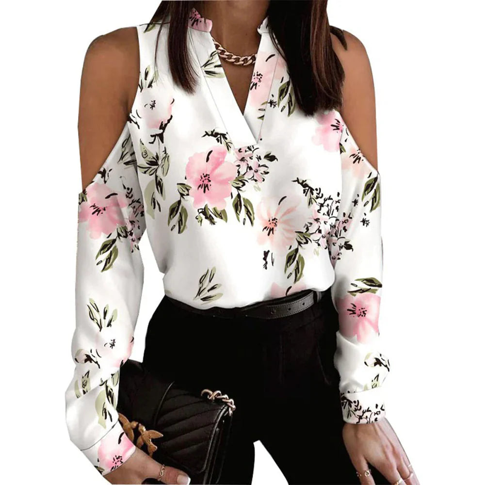 Faelinne – Elegante Bluse mit schulterfreiem Schnitt