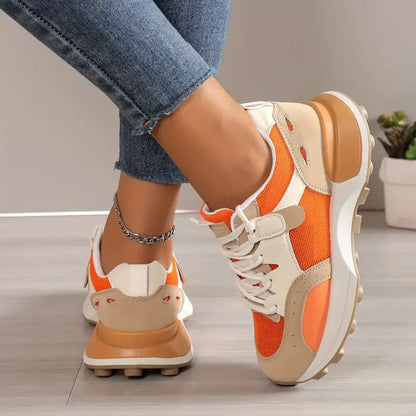 Demora – Chunky Mesh-Sneaker mit Farbblockdesign