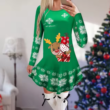 Sally - Kleid mit Weihnachtsthema
