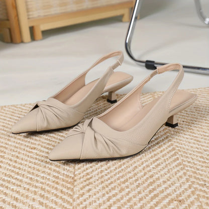 Osyndra – Elegante Slingback-Pumps mit spitzer Spitze