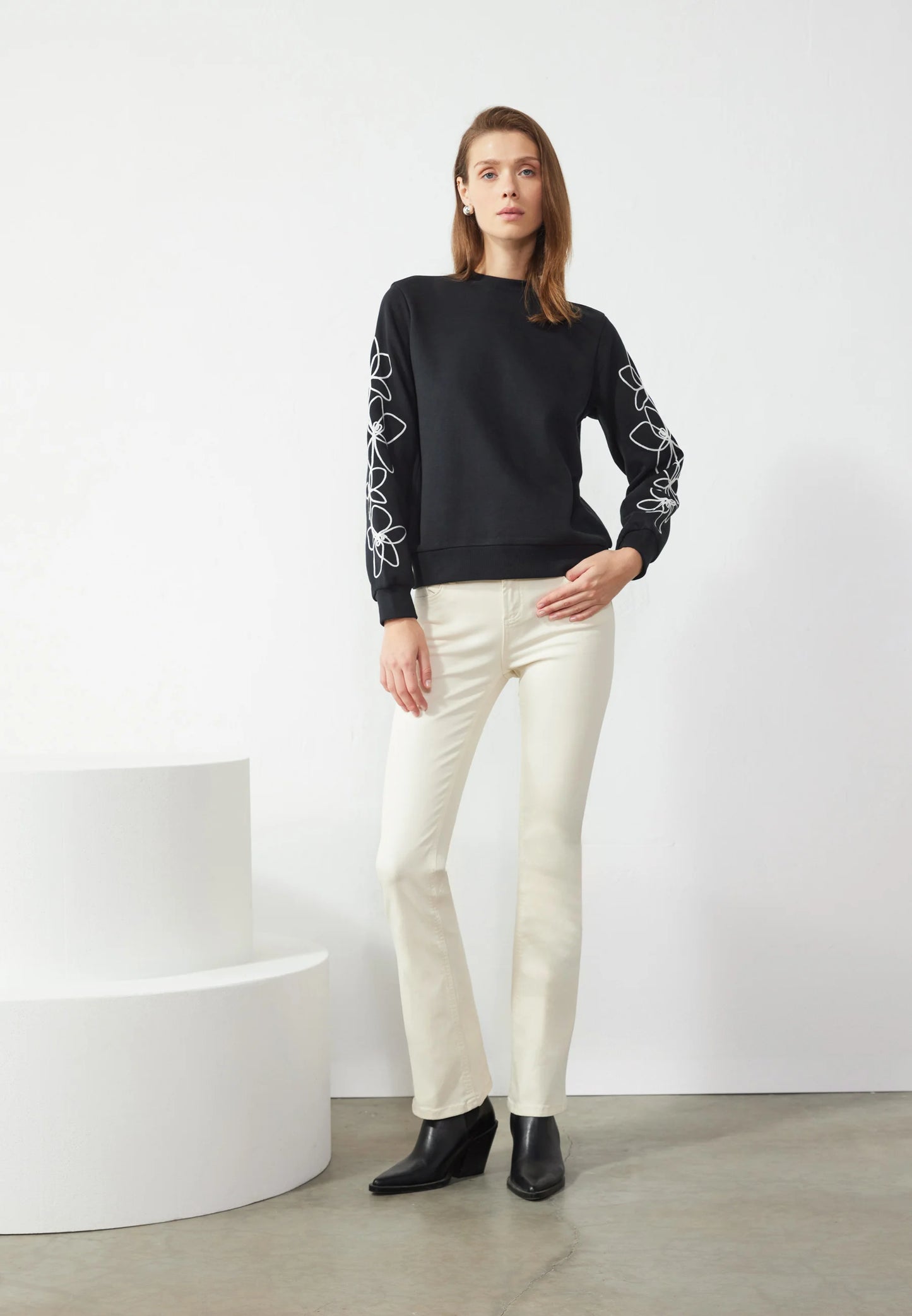 CHARLOTTE - Pullover - Schwarz