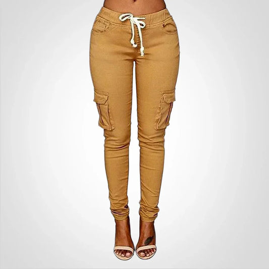 Fiela – Stylische Slim-Fit-Cargohose