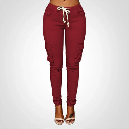 Fiela – Stylische Slim-Fit-Cargohose