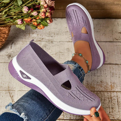 Enoia – Atmungsaktive Damen-Sneaker aus Strick