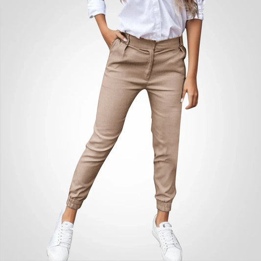 Mello – Stylische Tapered Fit Hose