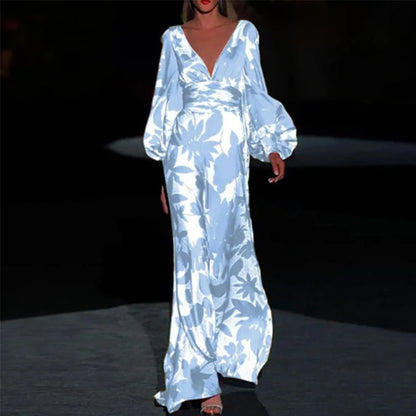 Brenda - Modisches Kleid mit V-Ausschnit