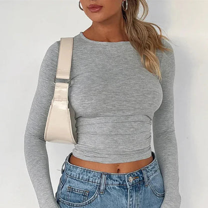 Mariette – Elegantes Langarm-Top