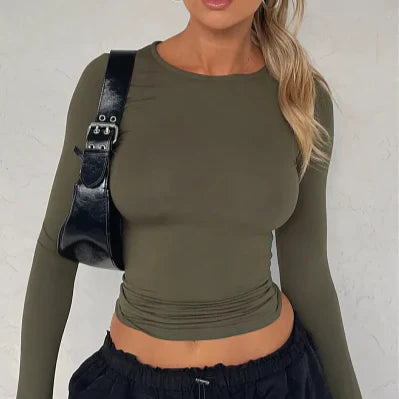 Mariette – Elegantes Langarm-Top