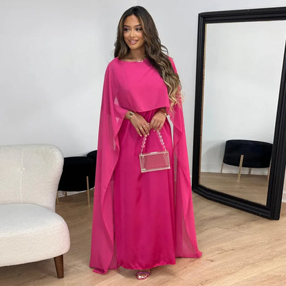 Azalea – Elegantes und Luxuriöses Maxikleid aus Satin