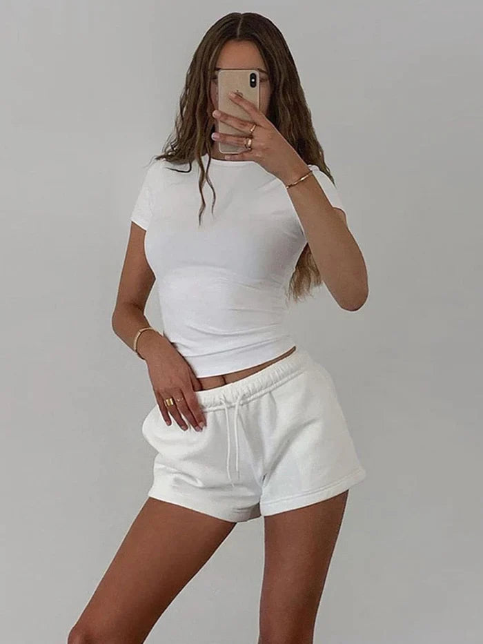 Iselora – Elegantes, figurbetontes Stretch-T-Shirt