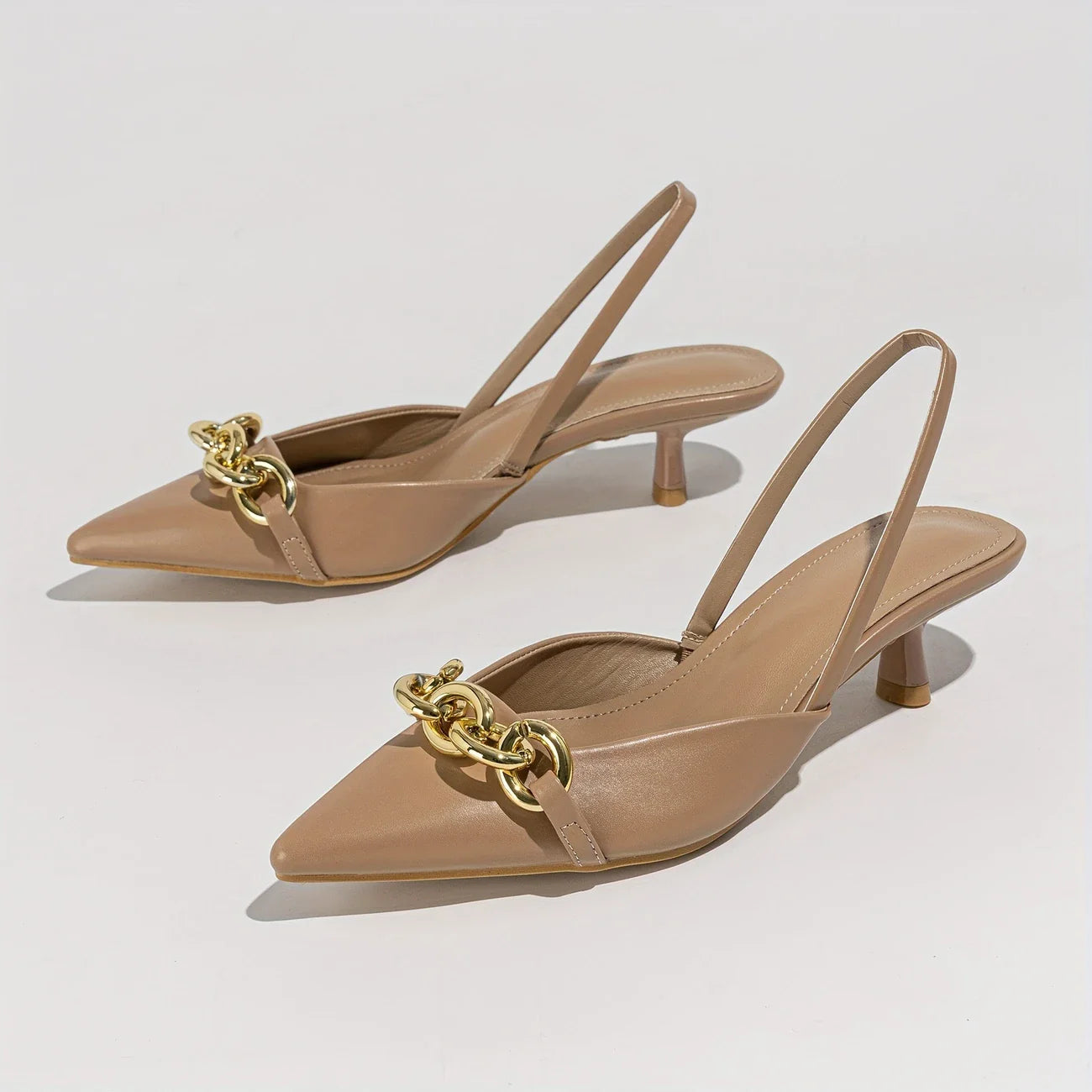 Bresina – Elegante Slingback-Pumps mit spitzer Spitze