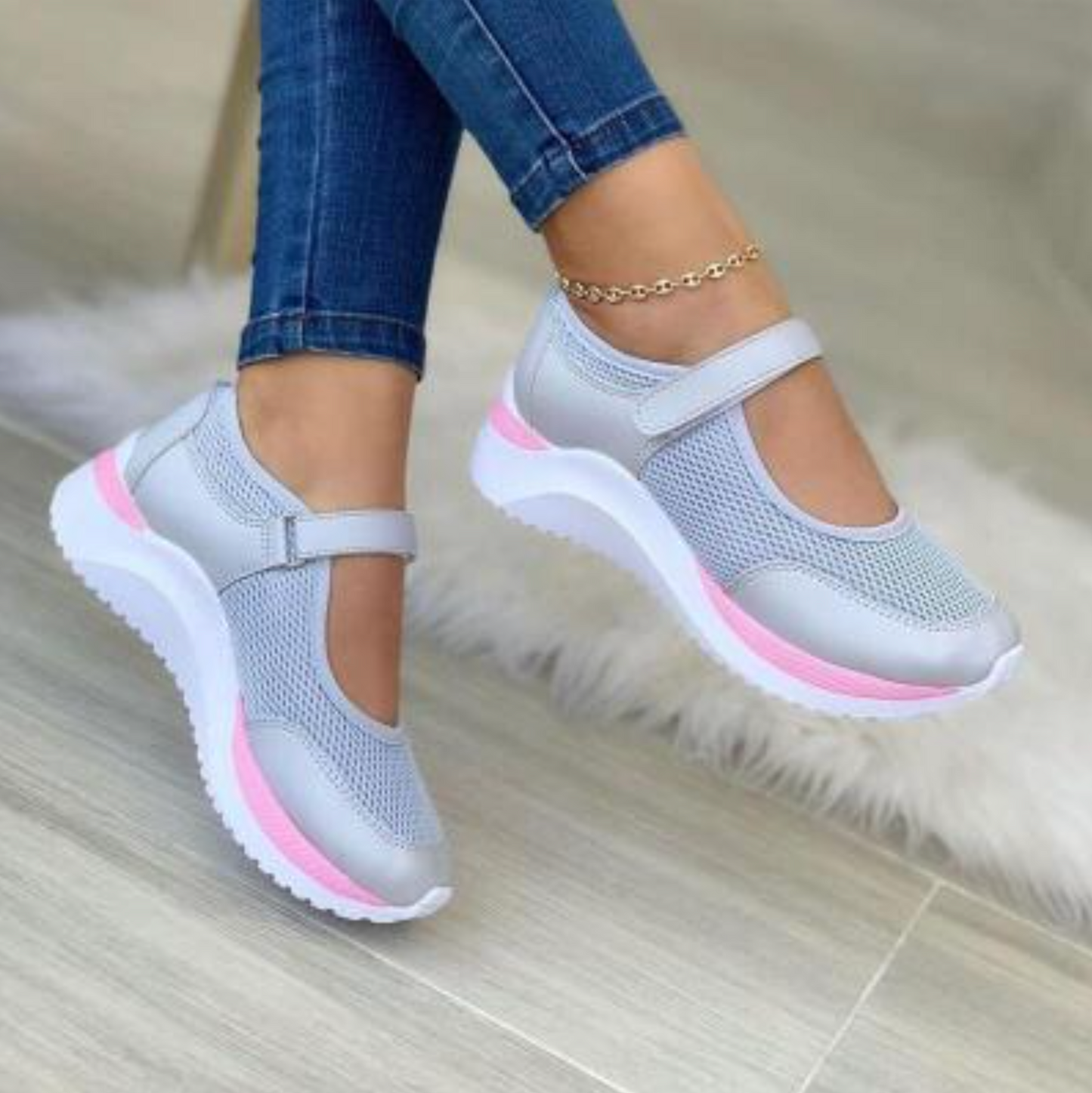Zelira – Stylische Mesh-Sneaker