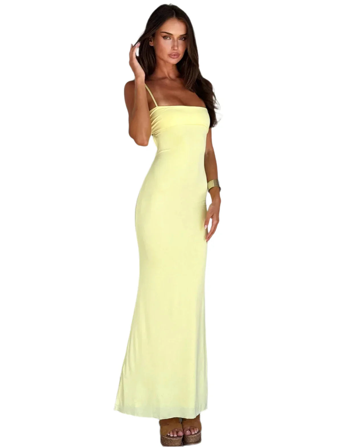 Avenlind – Elegantes Maxikleid mit Trägern